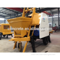 trade assurance small/mini diesel engine mixer with concrete pump for sale HBTS30-10-75R